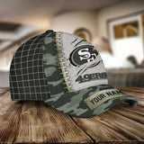 The Best San Francisco 49ers Camo Hat Custom Name | 4 FAn Shop