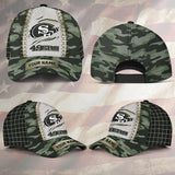 The Best San Francisco 49ers Camo Hat Custom Name | 4 FAn Shop