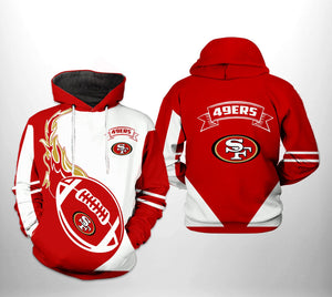 rED wHITE San Francisco 49ers Hoodies Vintage – SALE 20% OFF Now