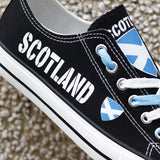 Black Scotland National Football Team Shoes For Men Women | Black Scotland FC shoes