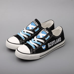 Black Scotland National Football Team Shoes For Men Women | Black Scotland FC shoes