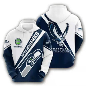 20% OFF Seattle Seahawks Pullover Hoodie For Men Women - 4 FAN SHOP