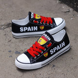 Black Spain National Football Team Shoes For Men Women | Black Spain FC shoes