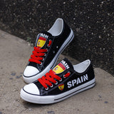 Black Spain National Football Team Shoes For Men Women | Black Spain FC shoes