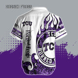 15% OFF TCU Horned Frogs Shirts Real Tree Background Custom Name