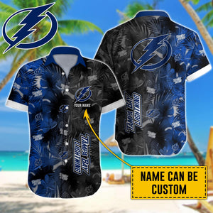 15% OFF Cheap Tampa Bay Lightning Hawaiian Shirt Custom Name