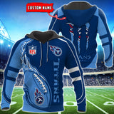 [SALE]20% OFF Best Tennessee Titans Hoodie Mens Ball Flame Custom Name