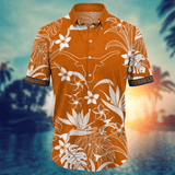 20% OFF Texas Longhorns Hawaiian Shirt Tropical Flower