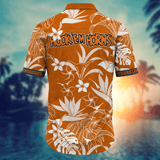 20% OFF Texas Longhorns Hawaiian Shirt Tropical Flower