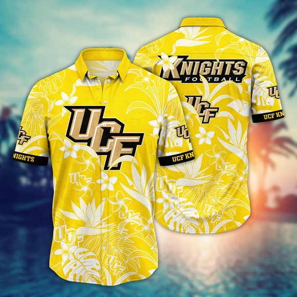 20% OFF UCF Knights Hawaiian Shirt Tropical Flower