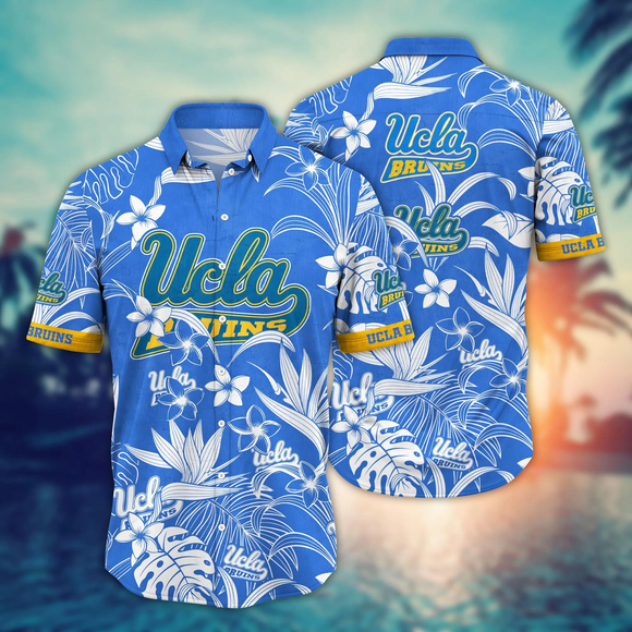 20% OFF UCLA Bruins Hawaiian Shirt Tropical Flower
