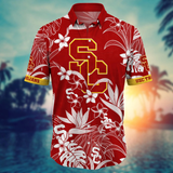 20% OFF USC Trojans Hawaiian Shirt Tropical Flower