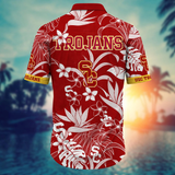 20% OFF USC Trojans Hawaiian Shirt Tropical Flower