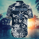 20% OFF Utah State Aggies Hawaiian Shirt Tropical Flower