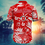 20% OFF Utah Utes Hawaiian Shirt Tropical Flower