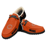 20% OFF Best Velvet Chicago Bears Moccasin Slippers For Men Women