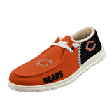 20% OFF Best Velvet Chicago Bears Moccasin Slippers For Men Women