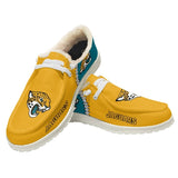 20% OFF Best Velvet Jacksonville Jaguars Moccasin Slippers For Men Women