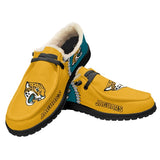 20% OFF Best Velvet Jacksonville Jaguars Moccasin Slippers For Men Women