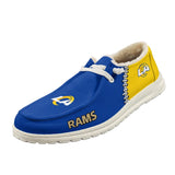 20% OFF Best Velvet Los Angeles Rams Moccasin Slippers For Men Women