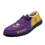 20% OFF Best Velvet Minnesota Vikings Moccasin Slippers For Men Women