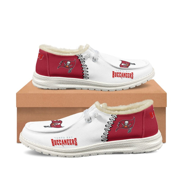 20% OFF Best Velvet Tampa Bay Buccaneers Moccasin Slippers For Men Women