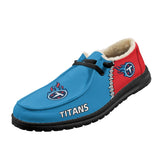 20% OFF Best Velvet Tennessee Titans Moccasin Slippers For Men Women