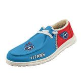 20% OFF Best Velvet Tennessee Titans Moccasin Slippers For Men Women