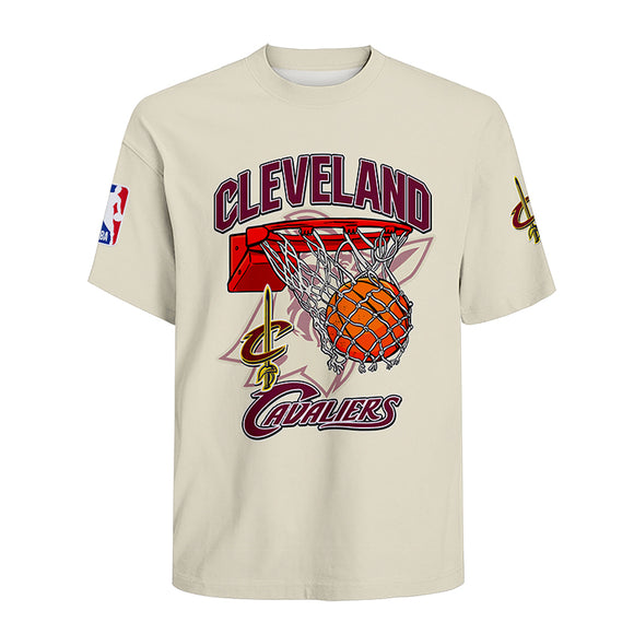 20% SALE OFF Vintage Cleveland Cavaliers T shirts Short Sleeves For Men