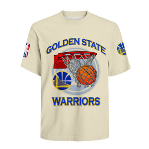 20% SALE OFF Vintage Golden State Warriors T shirts Short Sleeves For Men