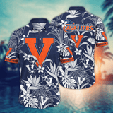 20% OFF Virginia Cavaliers Hawaiian Shirt Tropical Flower