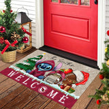 Lowest Price Welcome Arizona Cardinals Door Mat Christmas - Personalized