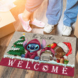 Lowest Price Welcome Arizona Cardinals Door Mat Christmas - Personalized