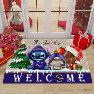 The Best Baltimore Ravens Door Mat Christmas – Personalized