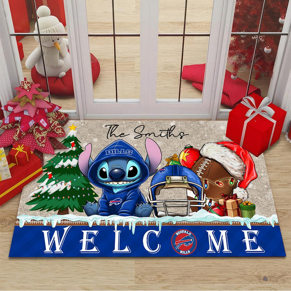 The Best Buffalo Bills Door Mat Christmas – Personalized