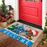 The Best Carolina Panthers Door Mat Christmas – Personalized