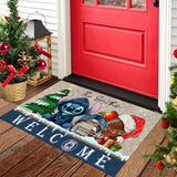 Welcome Dallas Cowboys Door Mats Christmas - Personalized