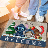 Welcome Dallas Cowboys Door Mats Christmas - Personalized