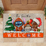 Lowest Price Welcome Denver Broncos Door Mat Christmas - Personalized