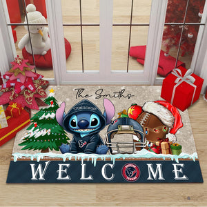 The Best Houston Texans Door Mat Christmas – Personalized