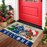 Lowest Price Welcome Indianapolis Colts Door Mats Christmas - Personalized