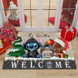 Lowest Price Welcome Las Vegas Raiders Door Mat Christmas - Personalized