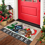 Lowest Price Welcome Las Vegas Raiders Door Mat Christmas - Personalized