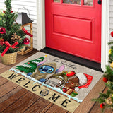 The Best New Orleans Saints Door Mat Christmas – Personalized