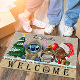 The Best New Orleans Saints Door Mat Christmas – Personalized