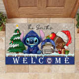 The Best New York Giants Door Mat Christmas – Personalized