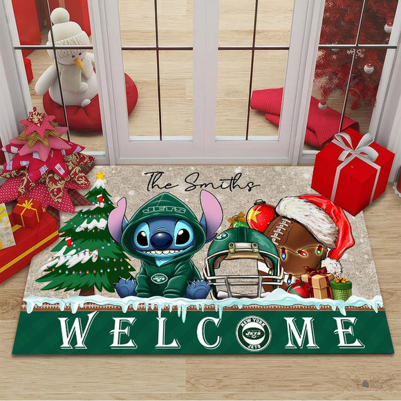 The Best New York Jets Door Mat Christmas – Personalized