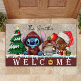 Lowest Price Welcome Washington Commanders Door Mat Christmas - Personalized