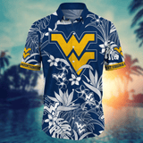 20% OFF West Virginia Mountaineers Hawaiian Shirt Tropical Flower