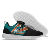 NFL Shoes Sneaker Lightweight Custom Miami Dolphins Shoes For Sale Super Comfort